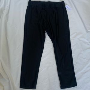 Faux Leather Pleather Pants By LIBIAN 1X NWT